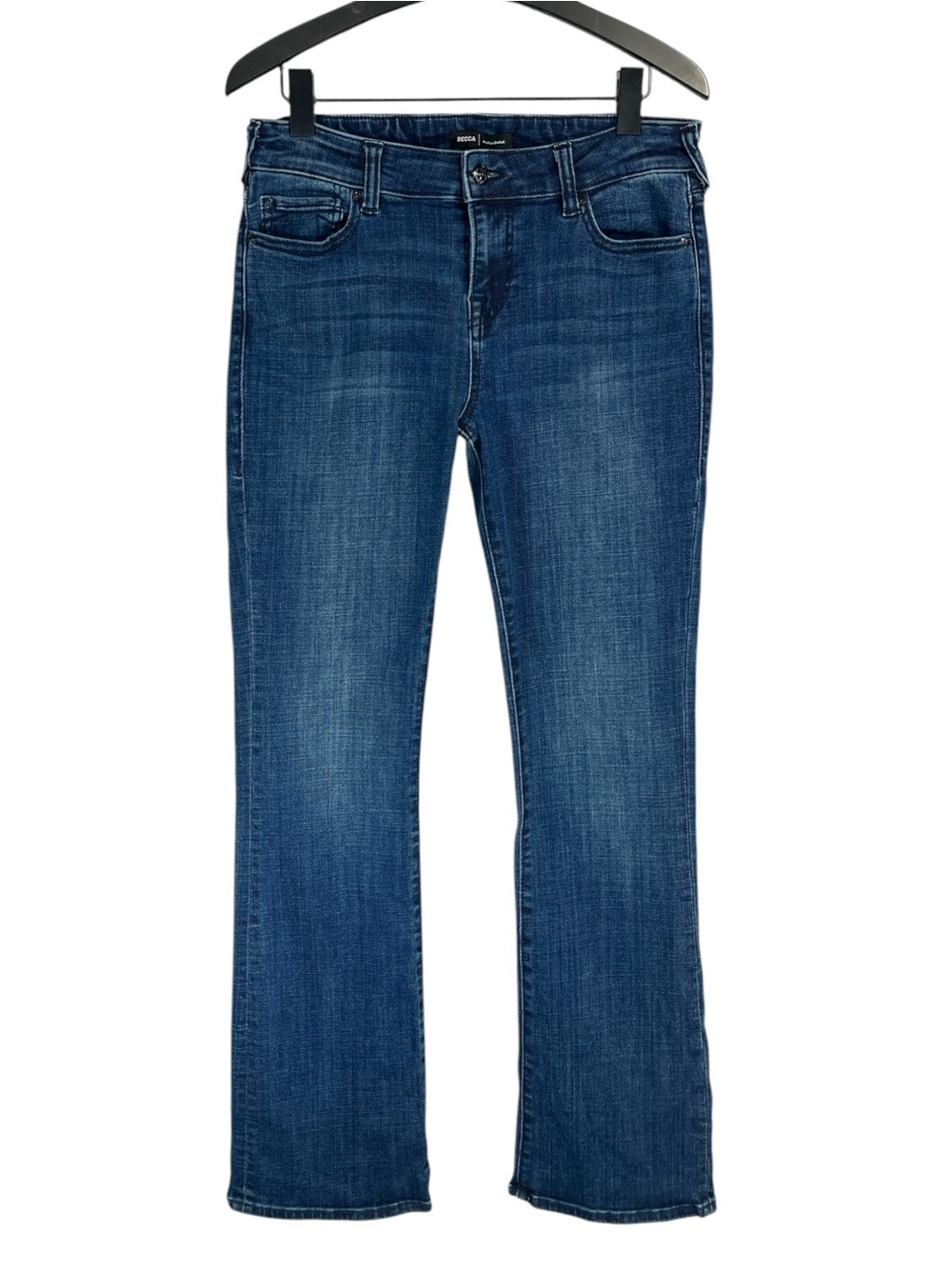 True Religion Becca Mid Rise Bootcut Dark Blue Women's Jeans Size 29